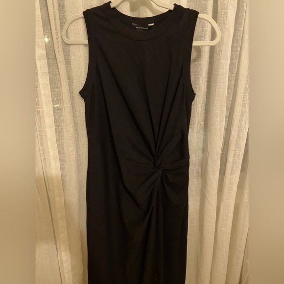 Club Monaco Black Classic Front Cinched Dress - Picture 1 of 3